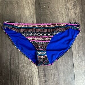 No Boundaries - Cute Patterned Bikini Bottom - Size XL
